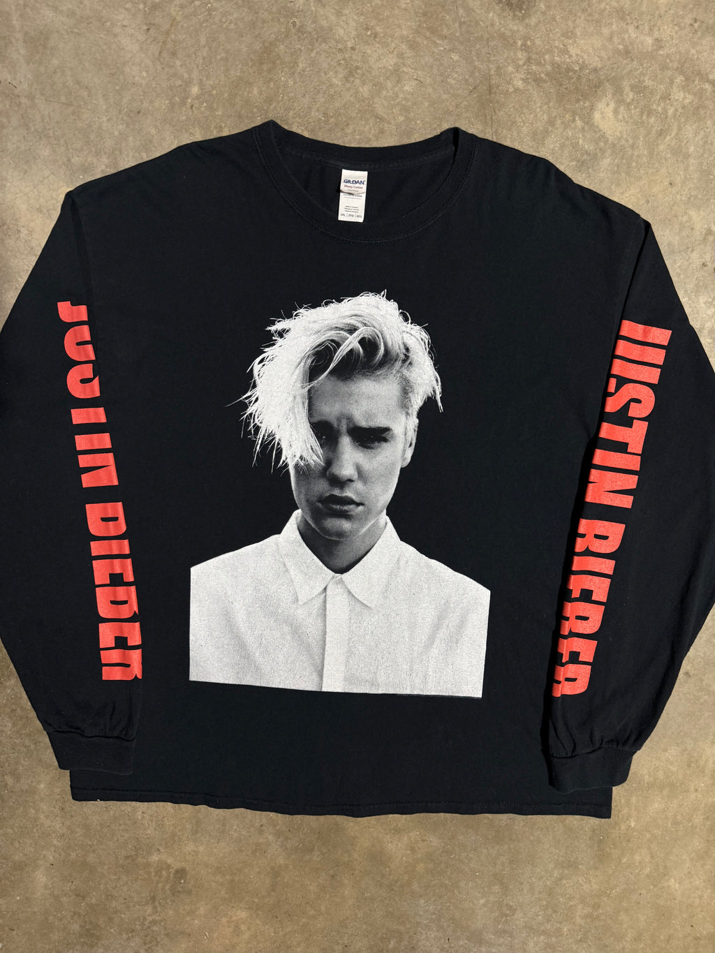Justin Bieber Purpose Tour Longsleeve (2XL)