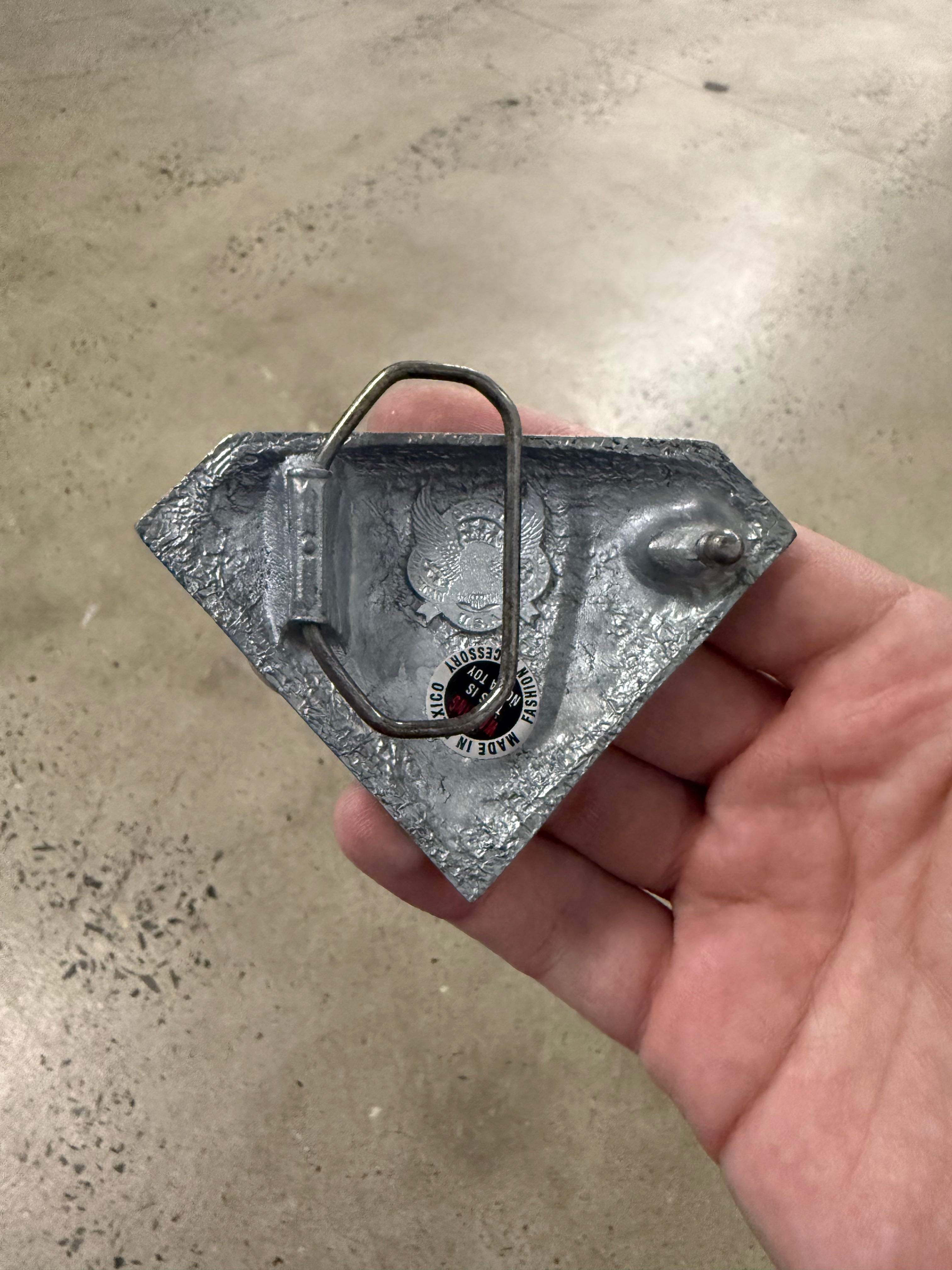 2000s Diamond Belt Buckle