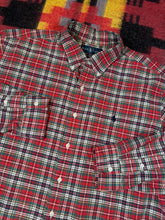 Load image into Gallery viewer, Vintage Polo Ralph Lauren Red Plaid Shirt (XL)
