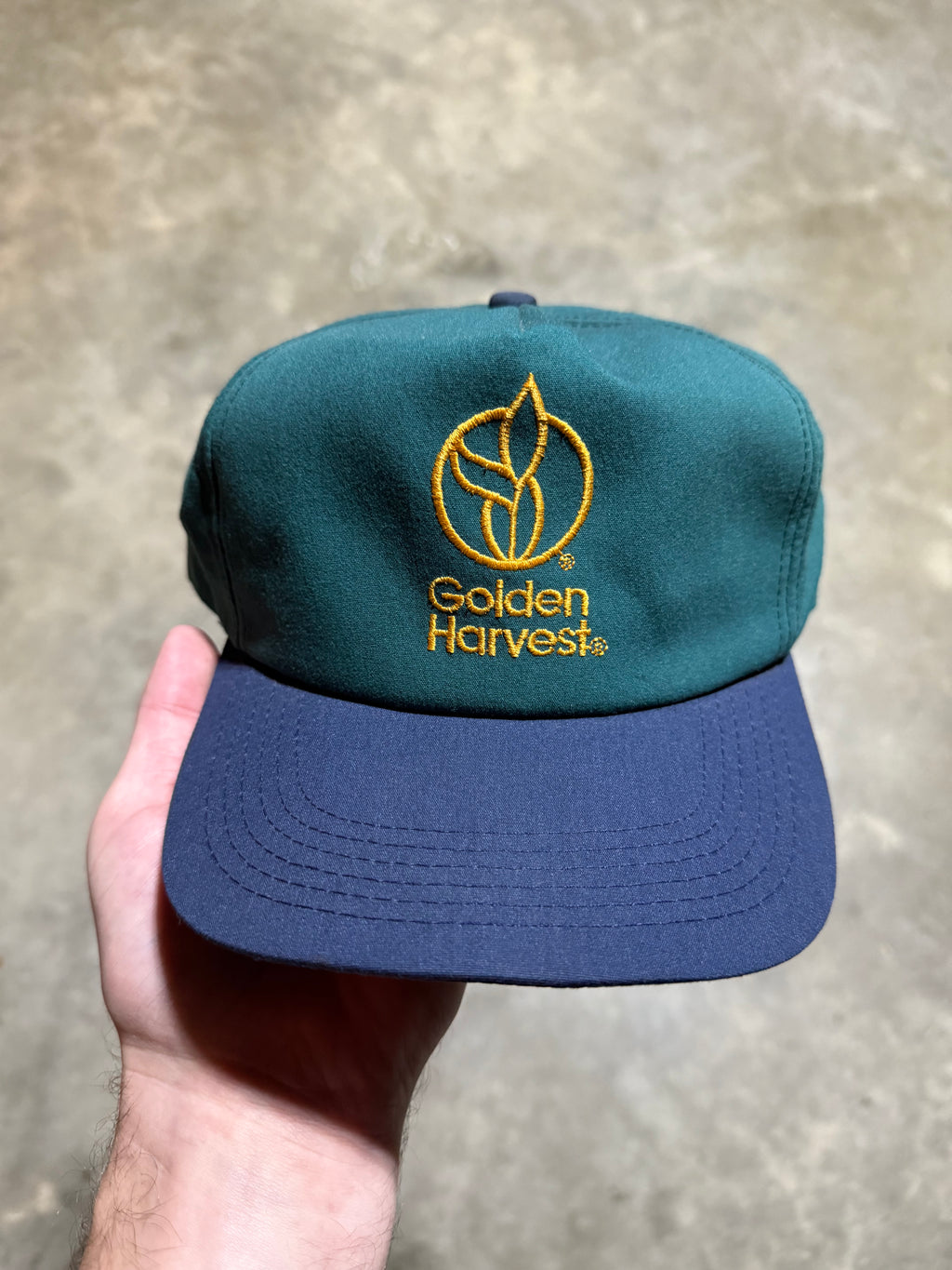 Vintage Golden Harvest Seeds K Products Snapback Hat