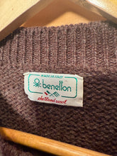 Load image into Gallery viewer, Vintage Benetton Shetland Wool Pattern Sweater (WM)
