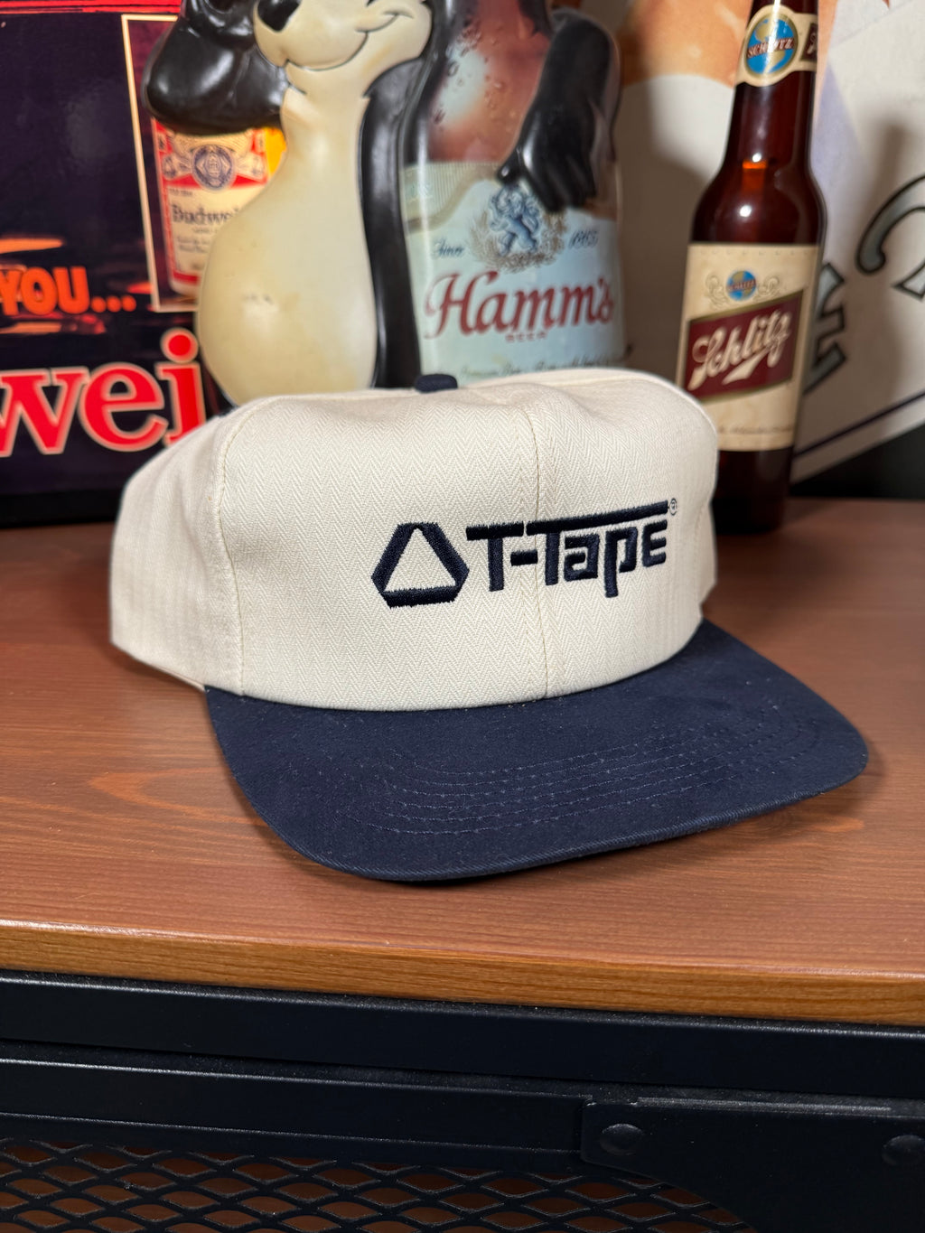 Vintage T-Tape K Products Snapback Hat