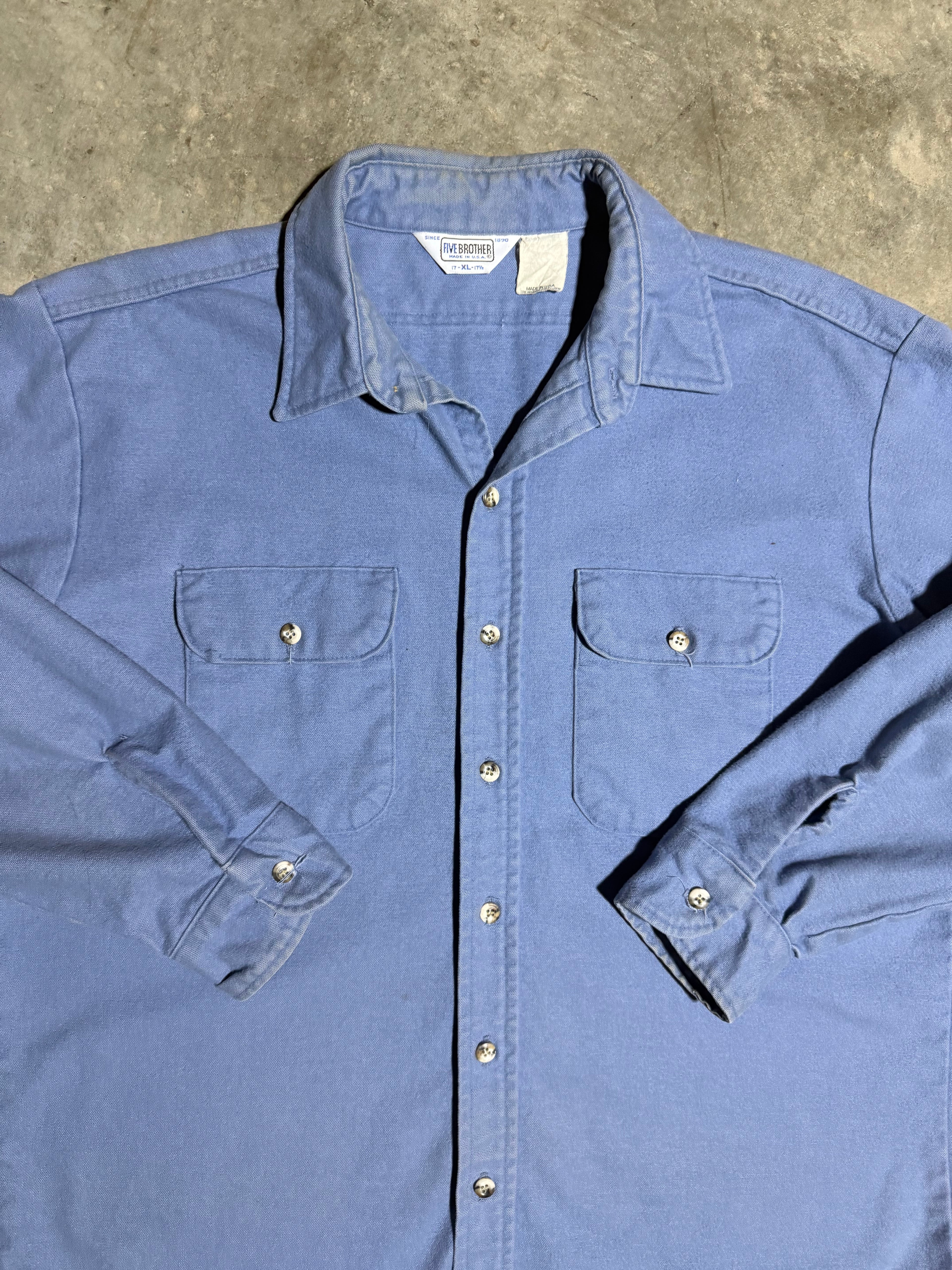 Vintage Five Brothers Button Up Shirt (XL)