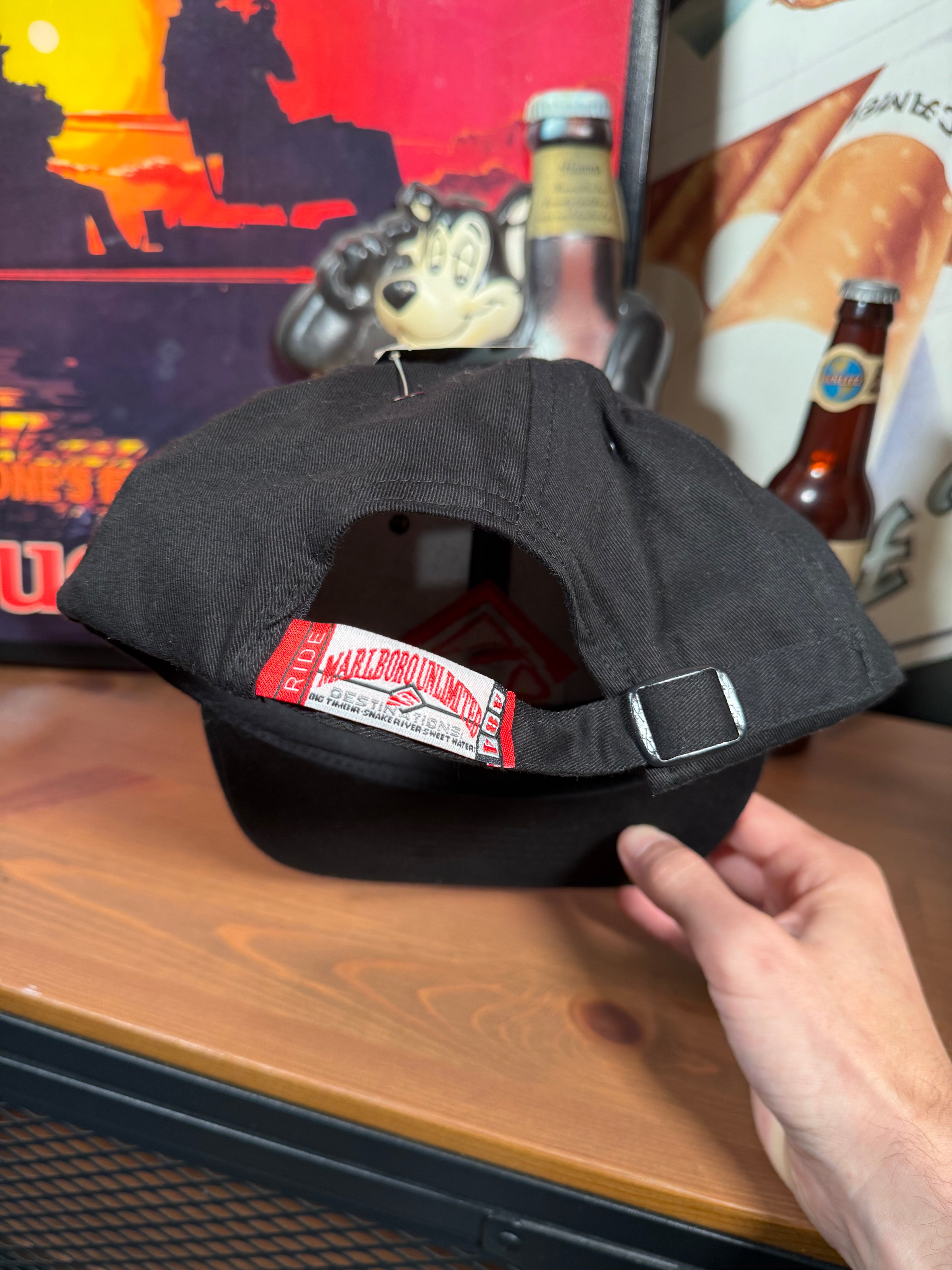 Vintage Unworn Marlboro Gear Train Hat