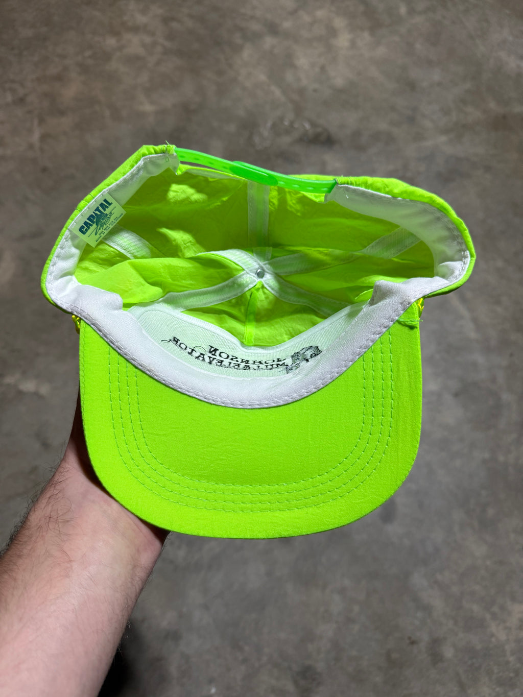 Vintage Johnson Mill & Elevator Snapback Hat