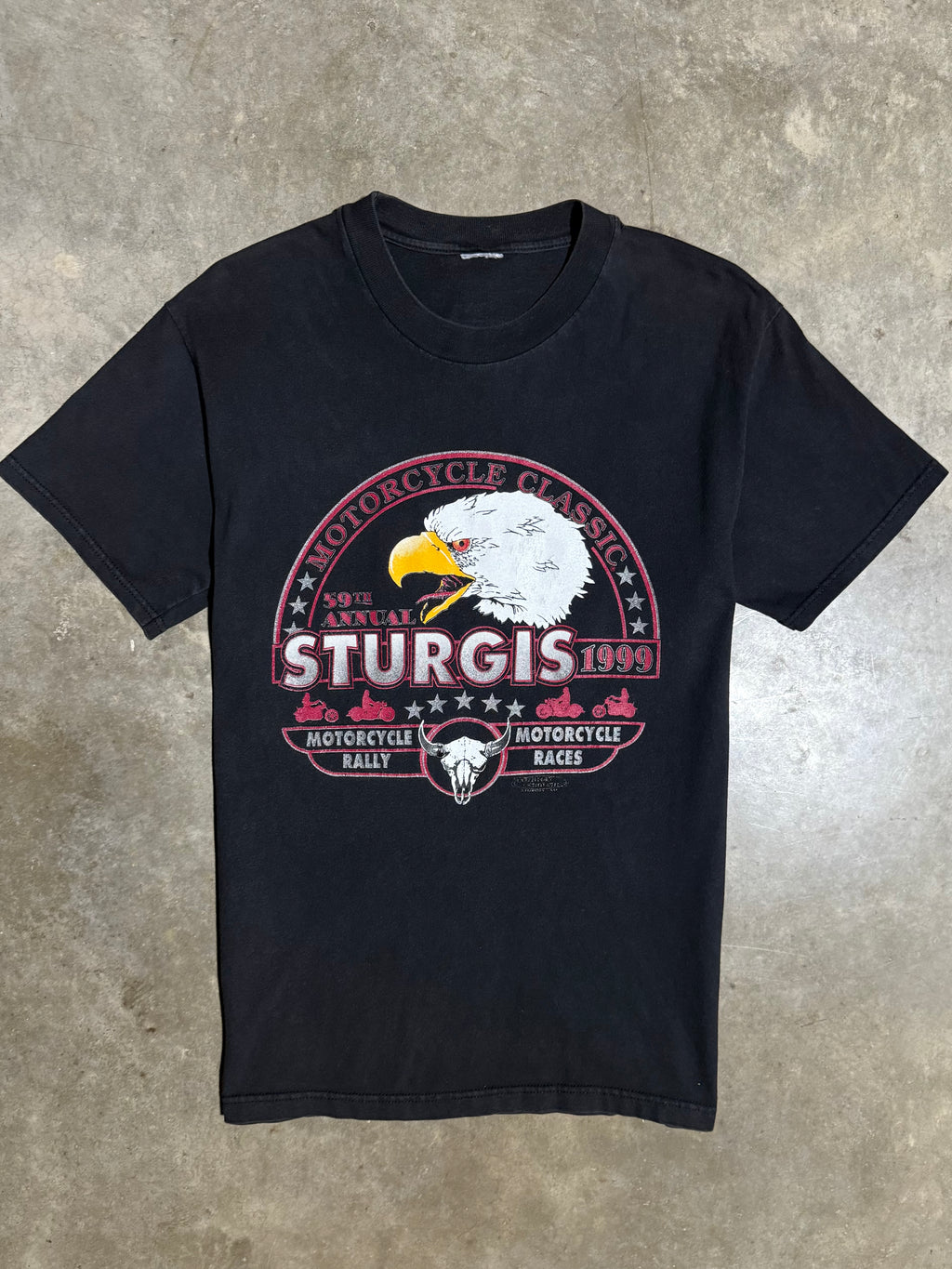 Vintage 1999 Sturgis Bike Rally T-Shirt (M)