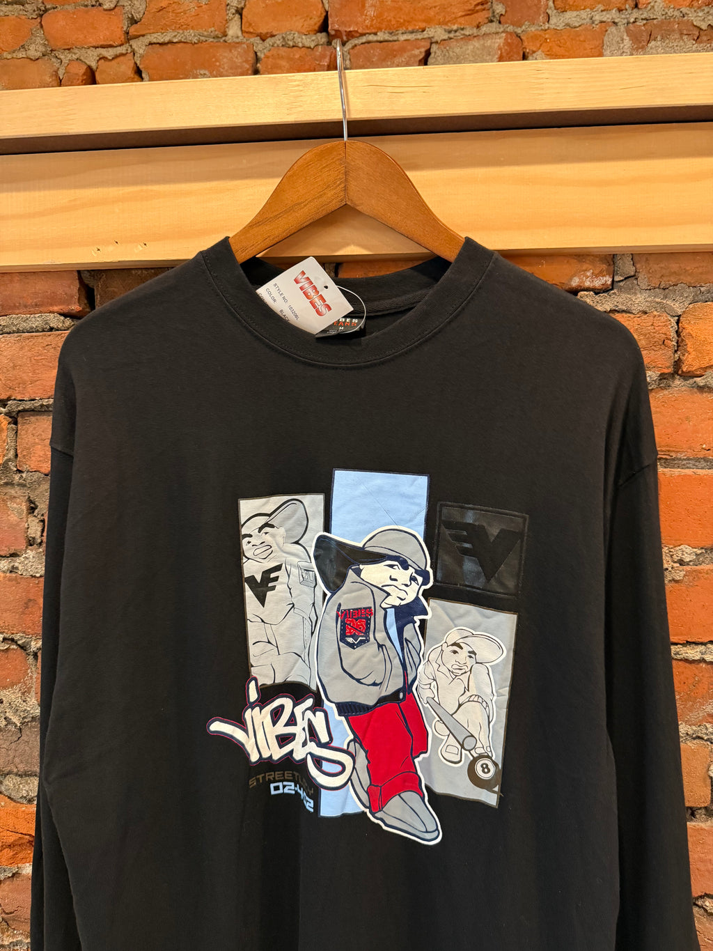 Vintage 2002 Vibes Jeans Longsleeve Shirt (L)