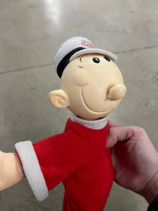 Lot of 2 Vintage 1985 Pop Popeye Plush Toys