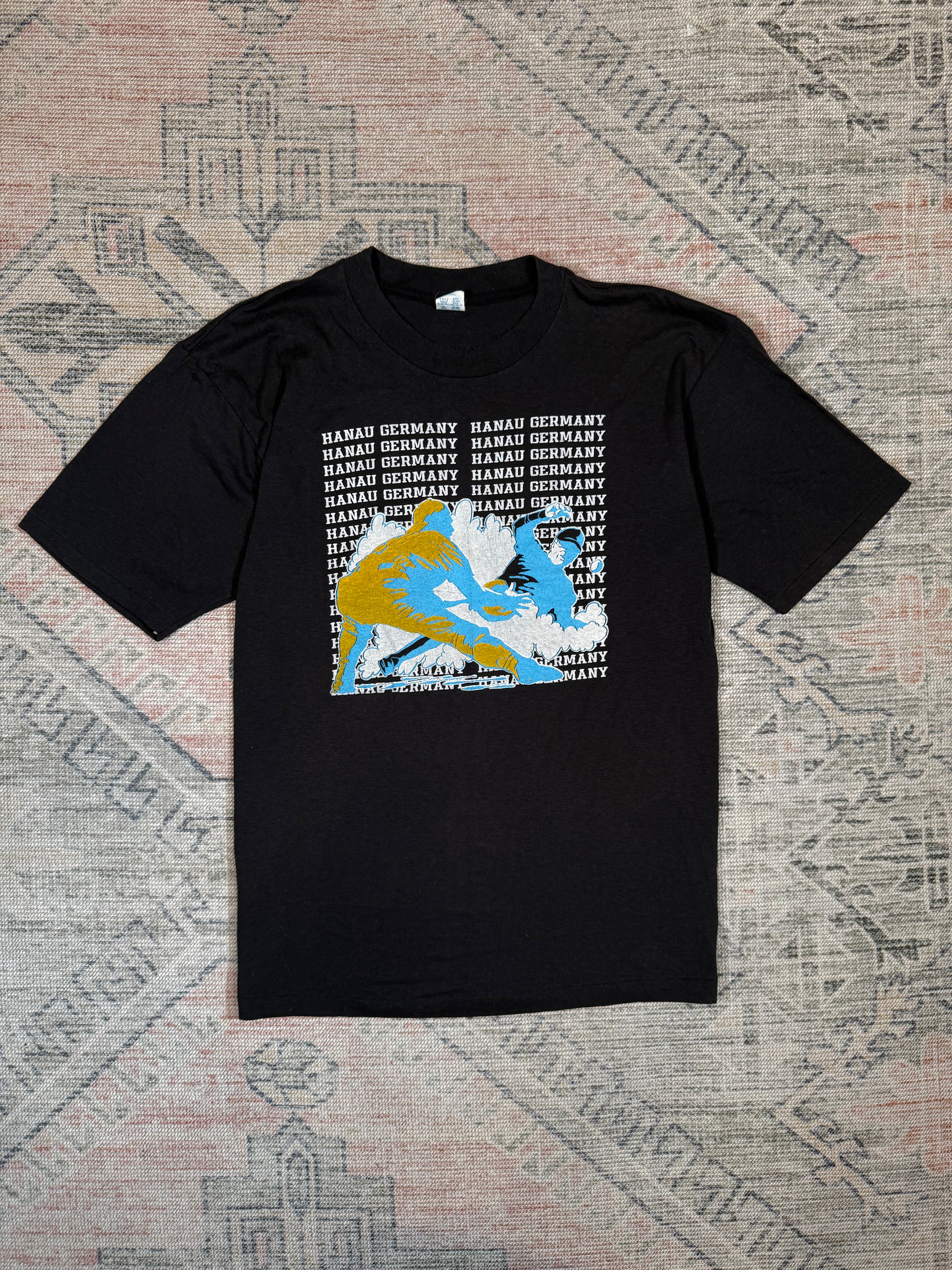 Vintage 80s Hanau Germany Baseball T-Shirt (L)