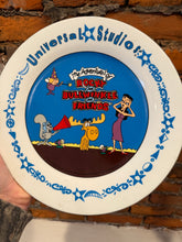 Load image into Gallery viewer, Vintage Rocky and Bullwinkle Universal Studios Decorative Plate
