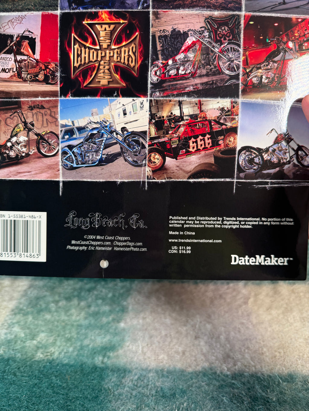 2005 West Coast Choppers Calendar
