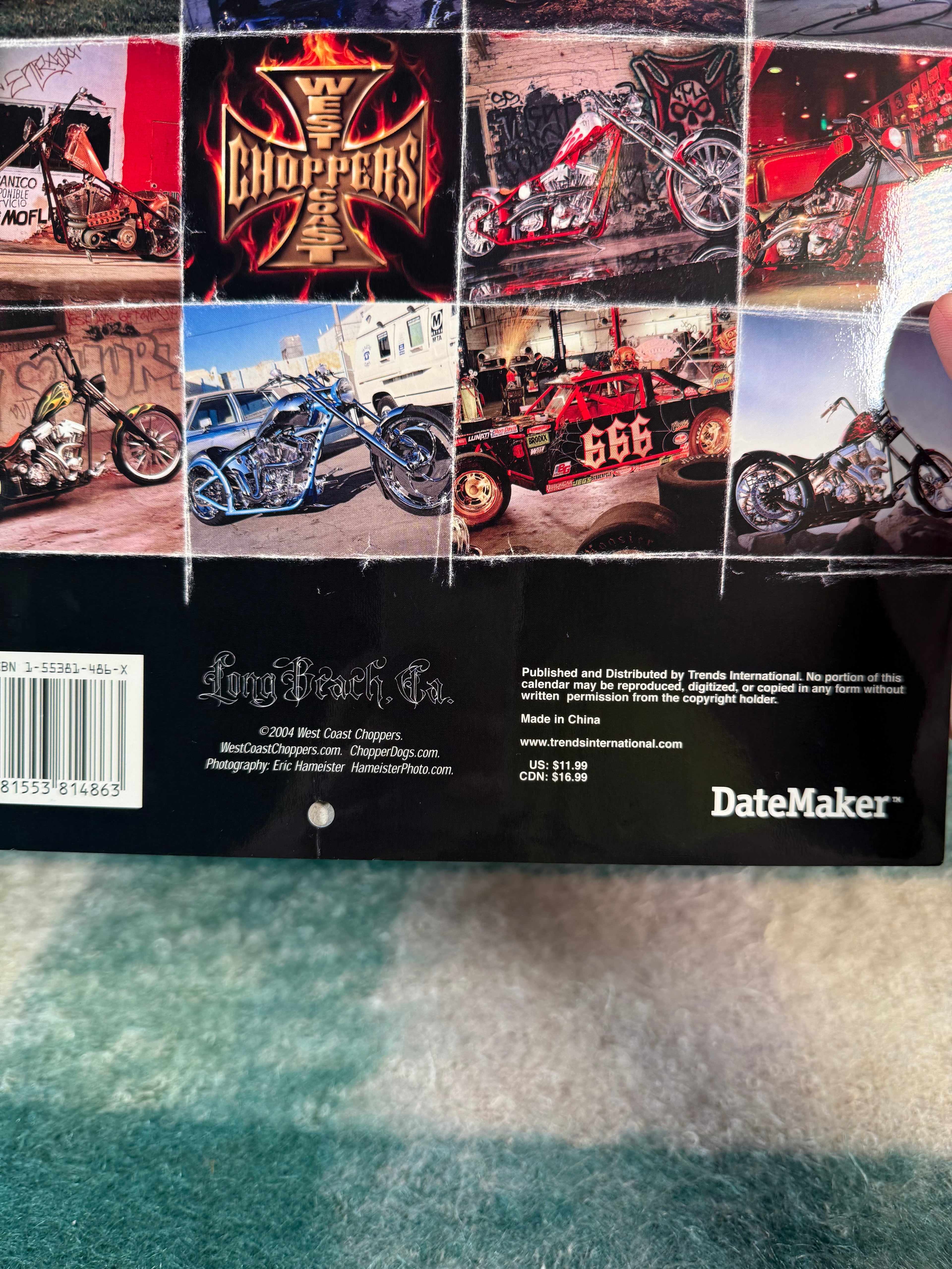 2005 West Coast Choppers Calendar