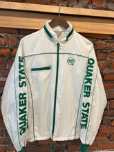 Load image into Gallery viewer, Vintage Quaker State Racing White Windbreaker(L)
