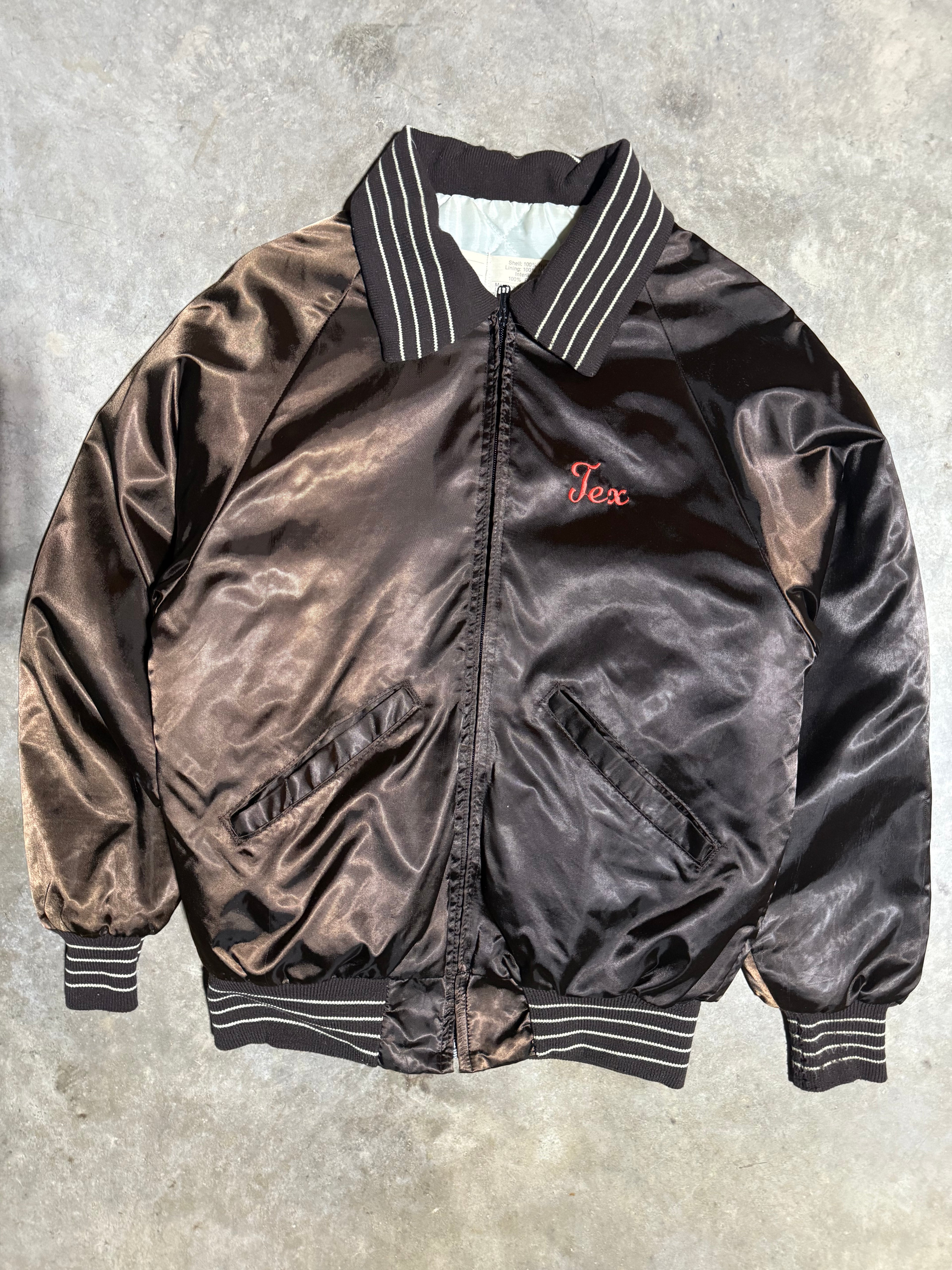 Vintage Arni’s Satin Embroidered Jacket (S)