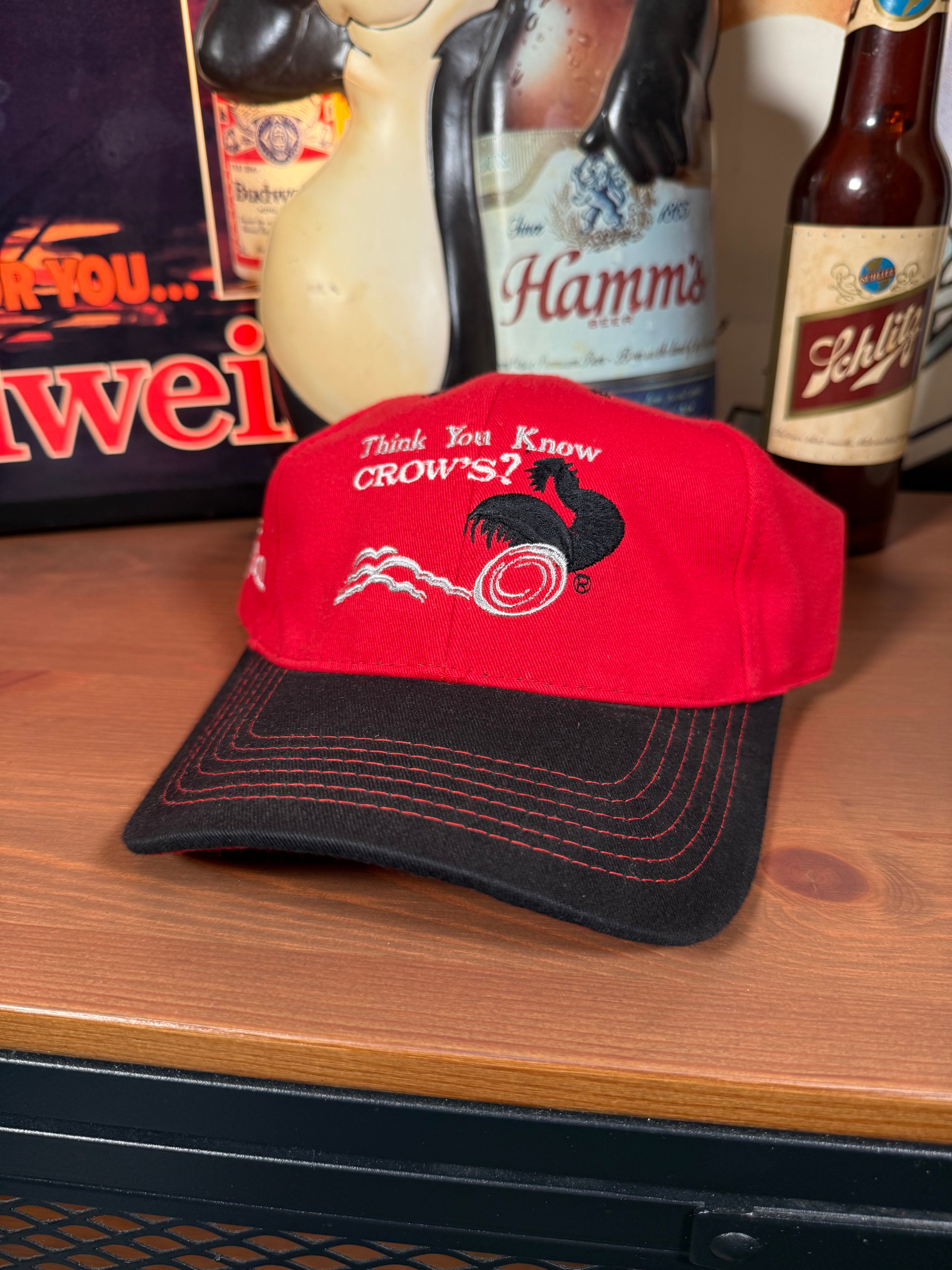 Vintage Y2K Think You Know Crows Seed Hat
