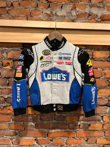 Vintage Youth Lowe’s Jeff Hamilton NASCAR Jacket (Youth Small)