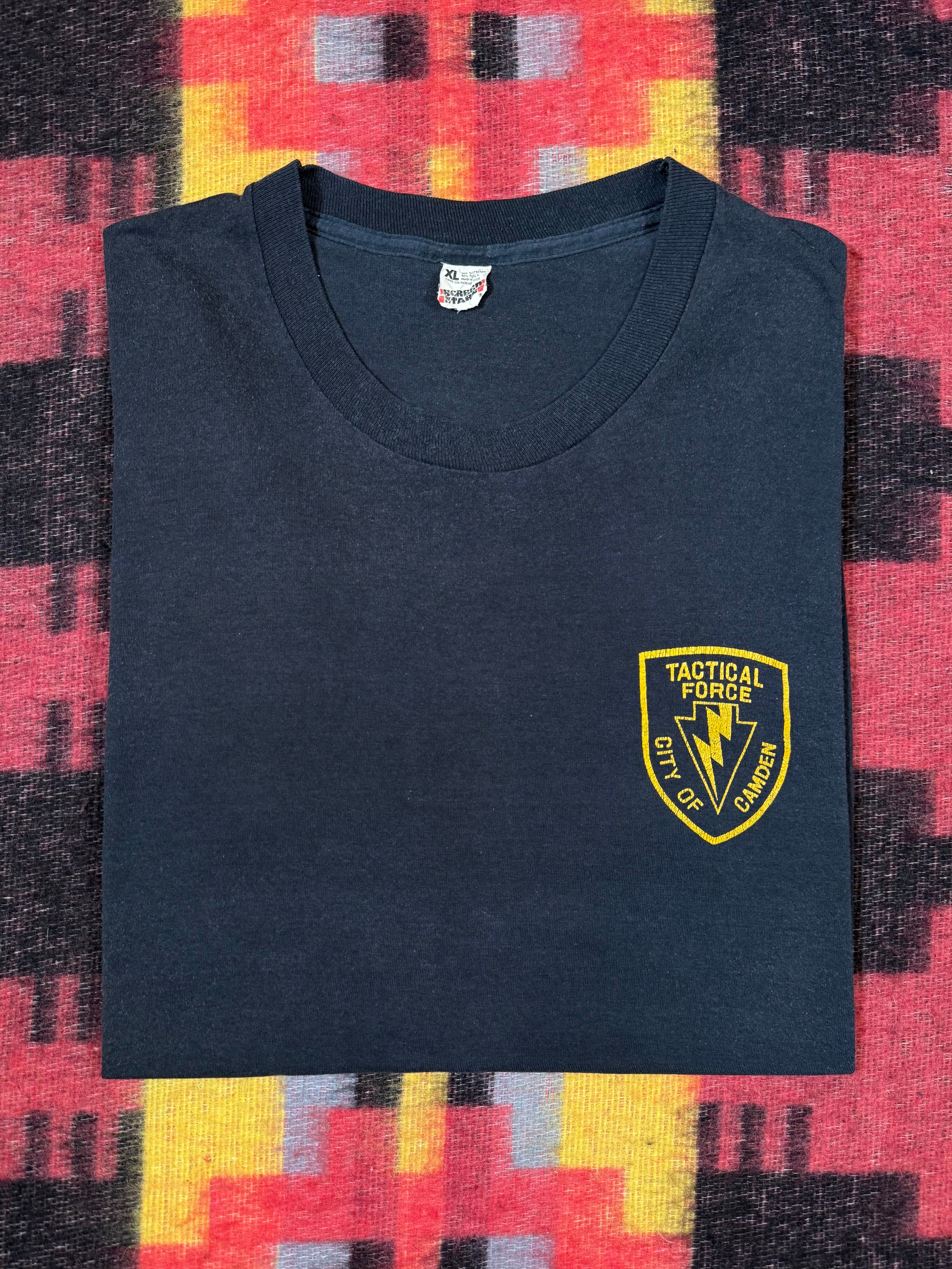 Vintage 80s Camden Tactical Force Shirt (L)