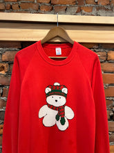 Load image into Gallery viewer, Vintage 80s Santabear Crewneck (S)
