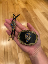 Load image into Gallery viewer, Vintage Arrowhead Belt Buckle + Bolo Tie Combo

