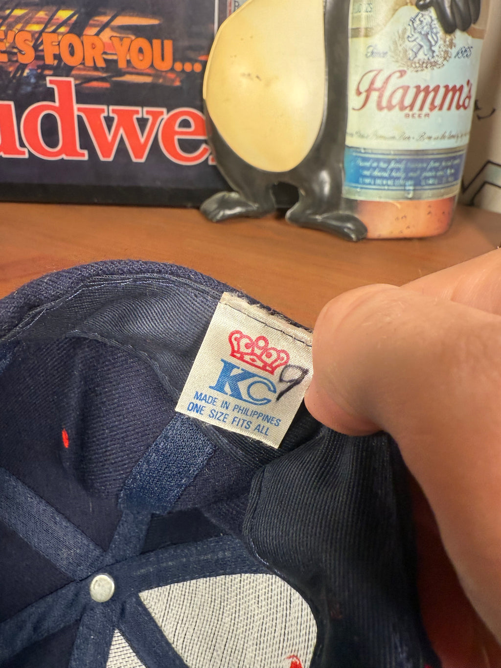 Vintage Miller Lite US Ski Team Snapback Hat
