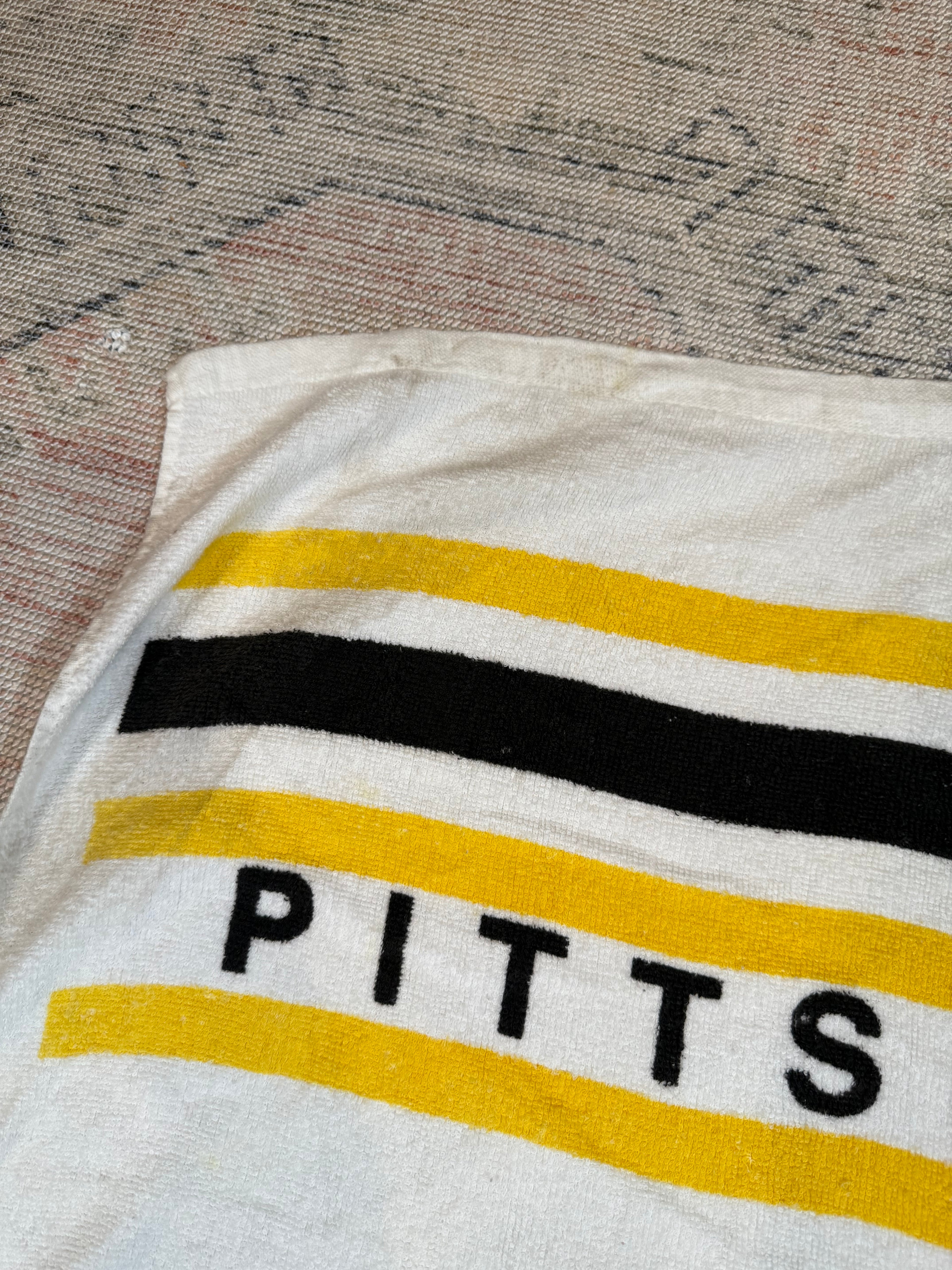 Vintage 1988 Jack Davis Pittsburgh Steelers Towel