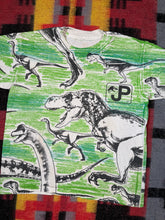 Load image into Gallery viewer, Vintage 90s Youth Jurassic Park All Over Print Shirt (Youth, See Measurements)
