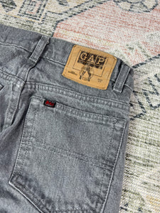 Vintage 90s Grey Gap Jeans (28x34)