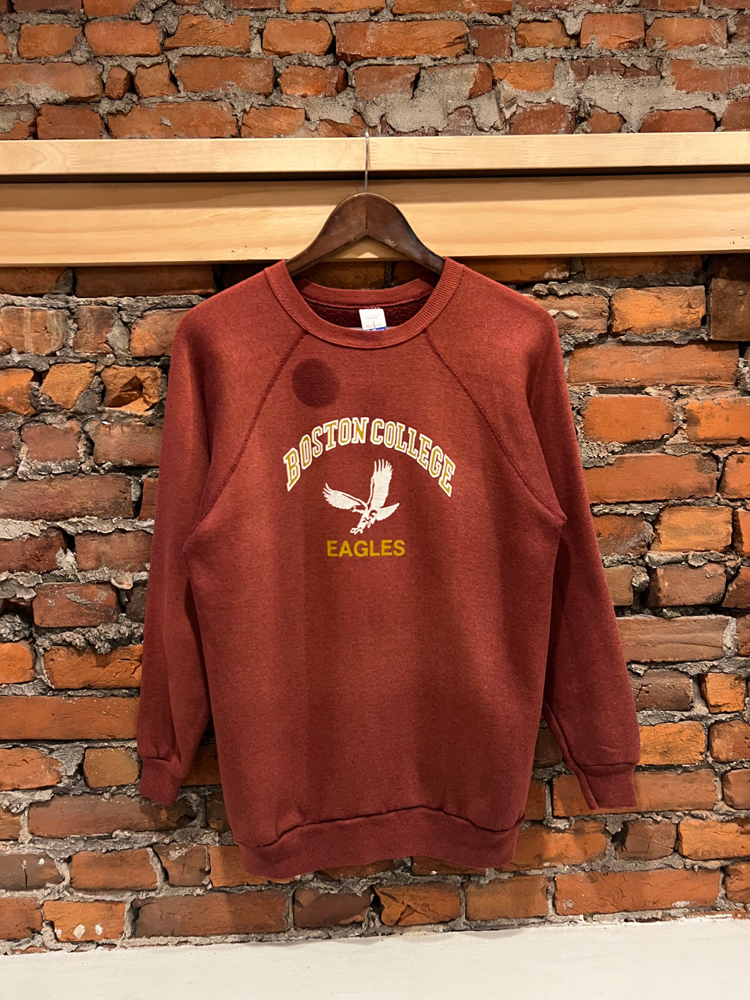 True Vintage Faded Boston College Crewneck (WS)