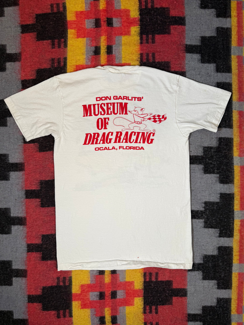 Vintage 1990 Museum of Drag Racing Shirt (S)