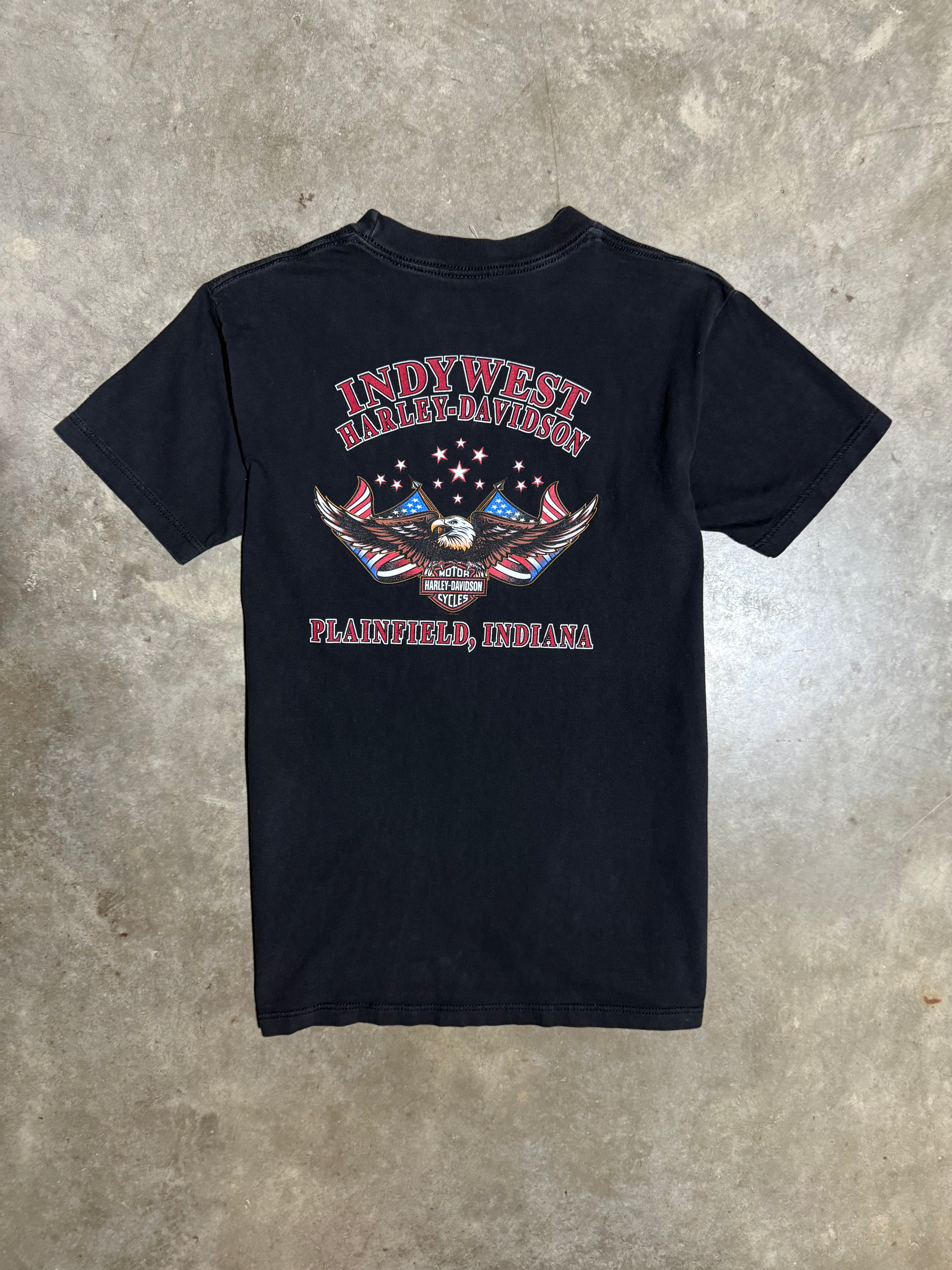 Vintage 2002 Harley Davidson American Pride T-Shirt (M)