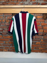 Load image into Gallery viewer, Vintage Sienfried Striped Polo Shirt (L Long)
