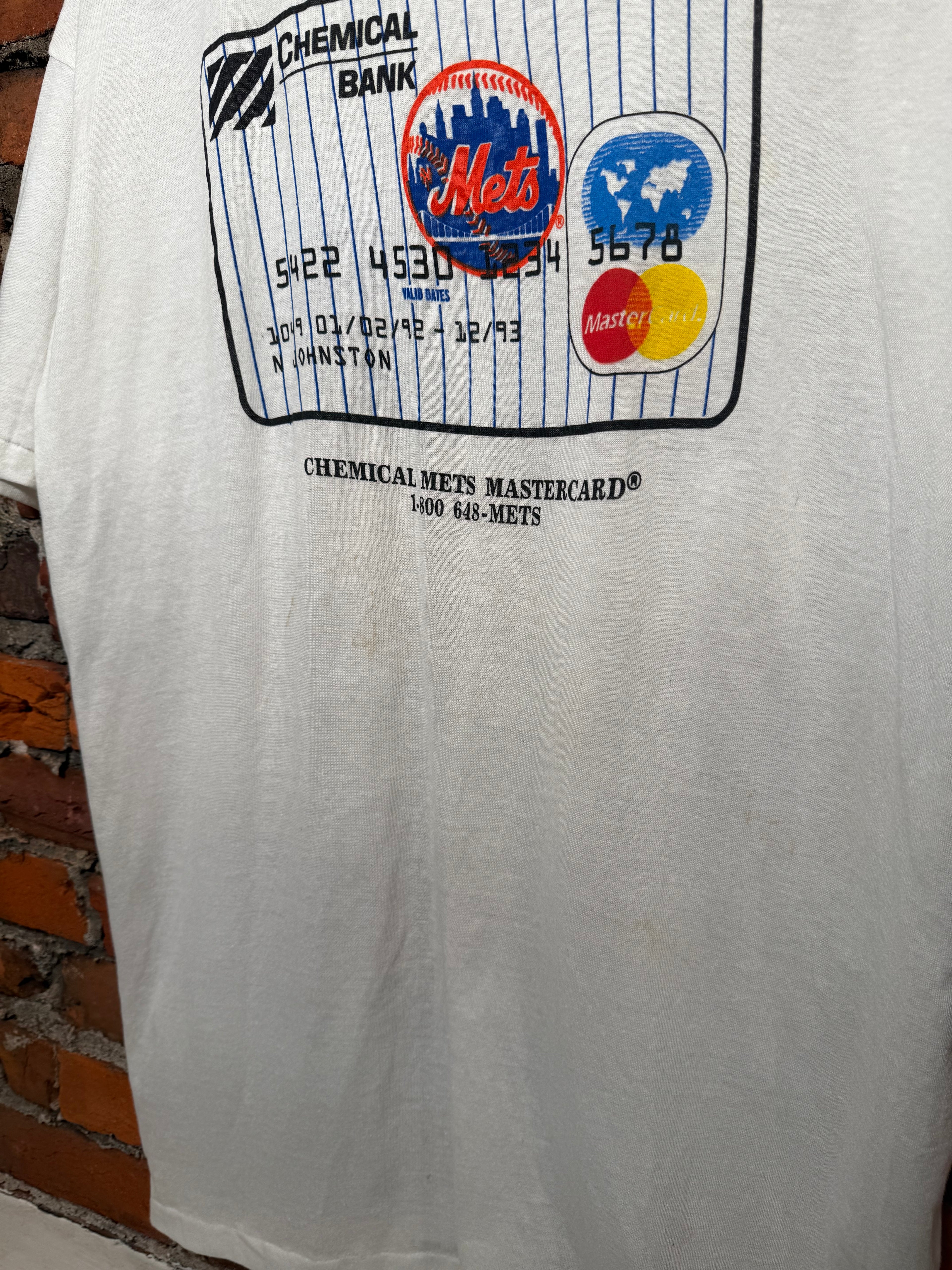 Vintage 1993 Mets Mastercard T-Shirt (XL)