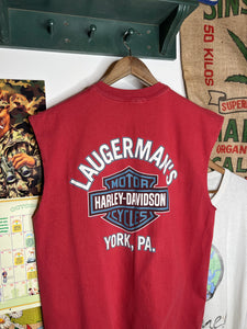 Vintage World Class Harley Davidson Cutoff Shirt (XL)