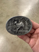 Load image into Gallery viewer, Vintage Jumping Buck Belt Buckle
