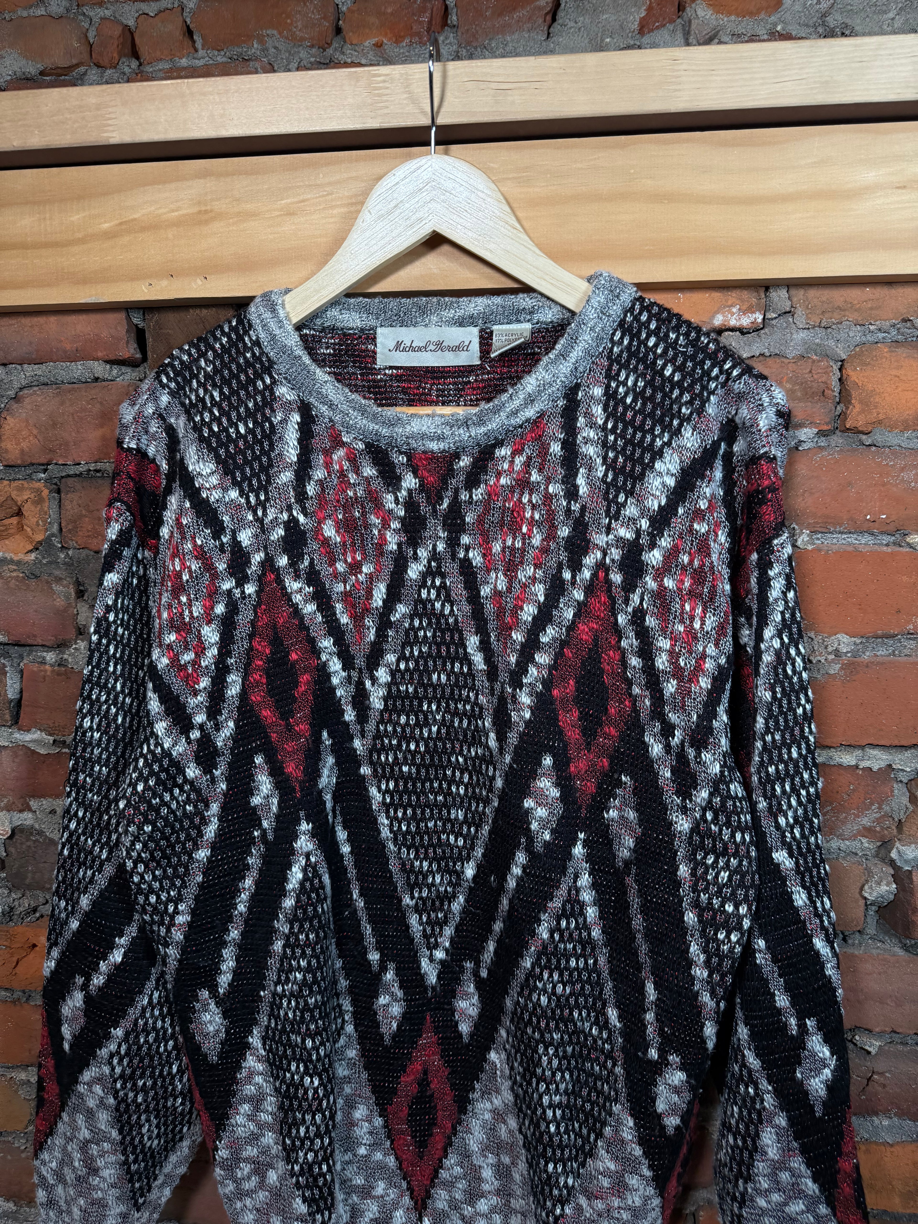 Vintage Michael Gerald Multicolor Sweater (M)