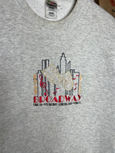 Load image into Gallery viewer, Vintage Broadway Embroidered Crewneck (M)
