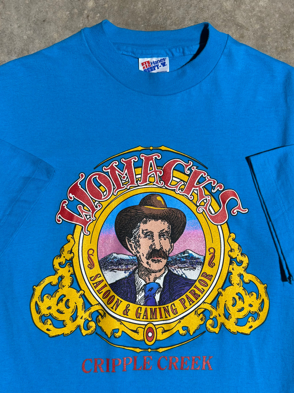 Vintage 90s Womacks Saloon and Gaming Parlor T-Shirt (M)