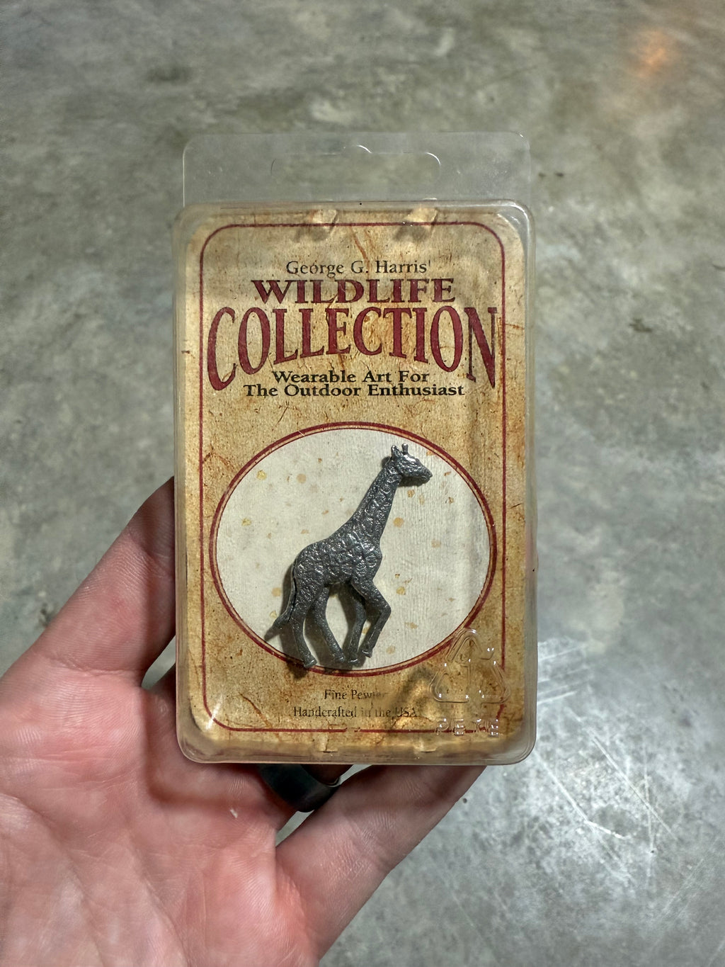 Lot of 6 Vintage Wildlife Pins - Unopened