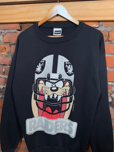 Vintage 1993 Raiders Taz Crewneck (M)