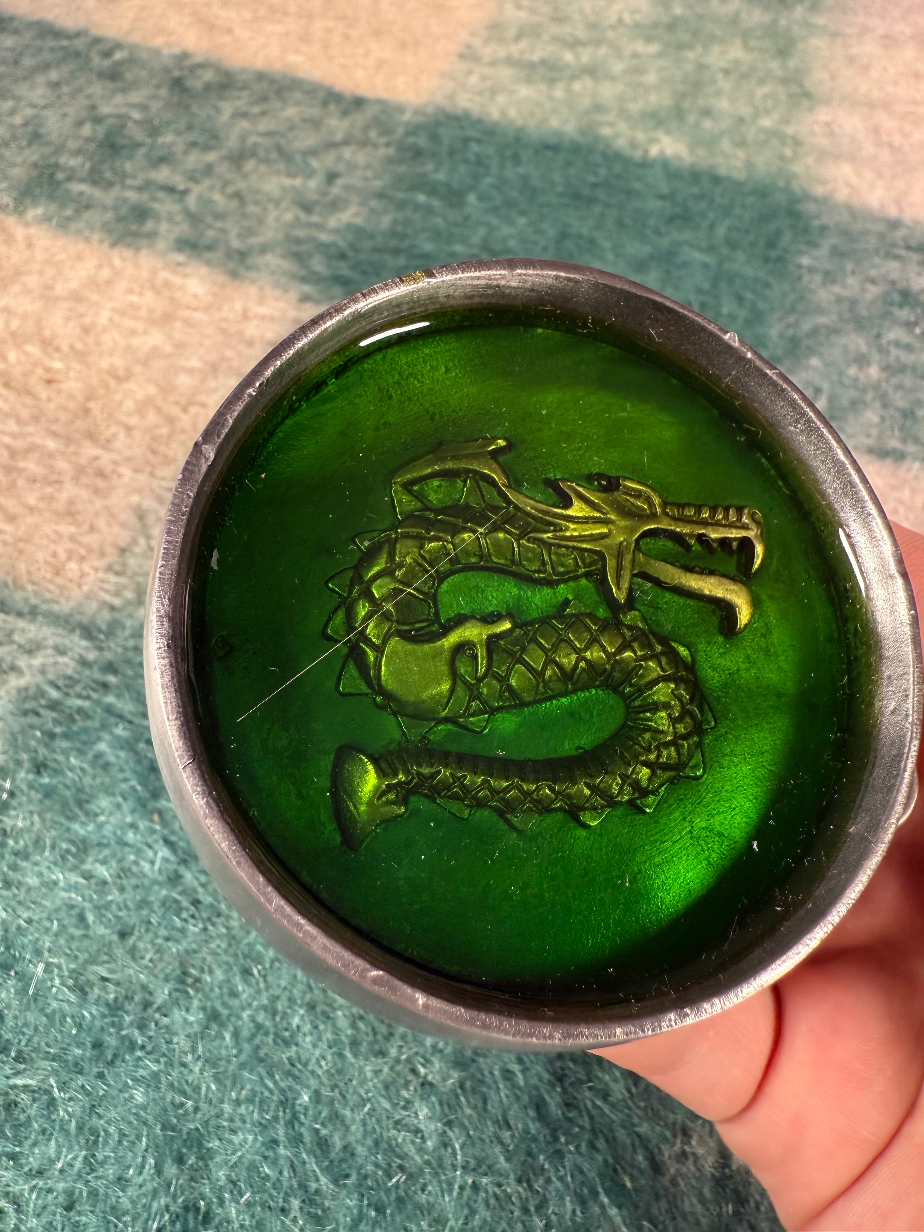 Vintage 2000s 3D Dragon Belt Buckle