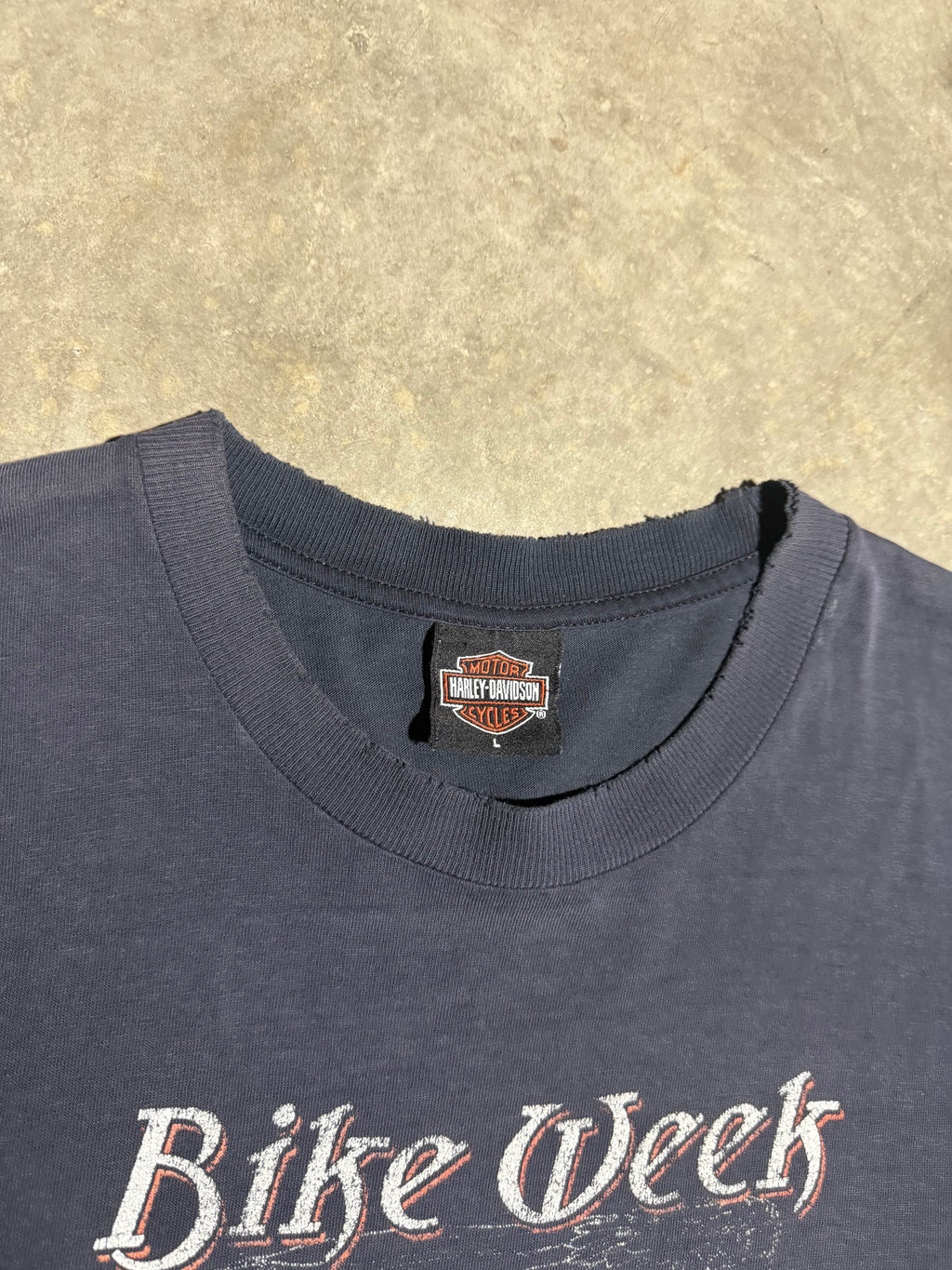 Vintage Harley Davidson Bike Week Tee (L)