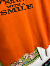 Load image into Gallery viewer, Vintage Community Service With A Smile Cutoff Shirt (XL)
