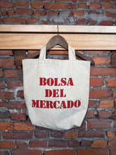 Load image into Gallery viewer, Vintage Bolsa Del Mercado Tote Bag

