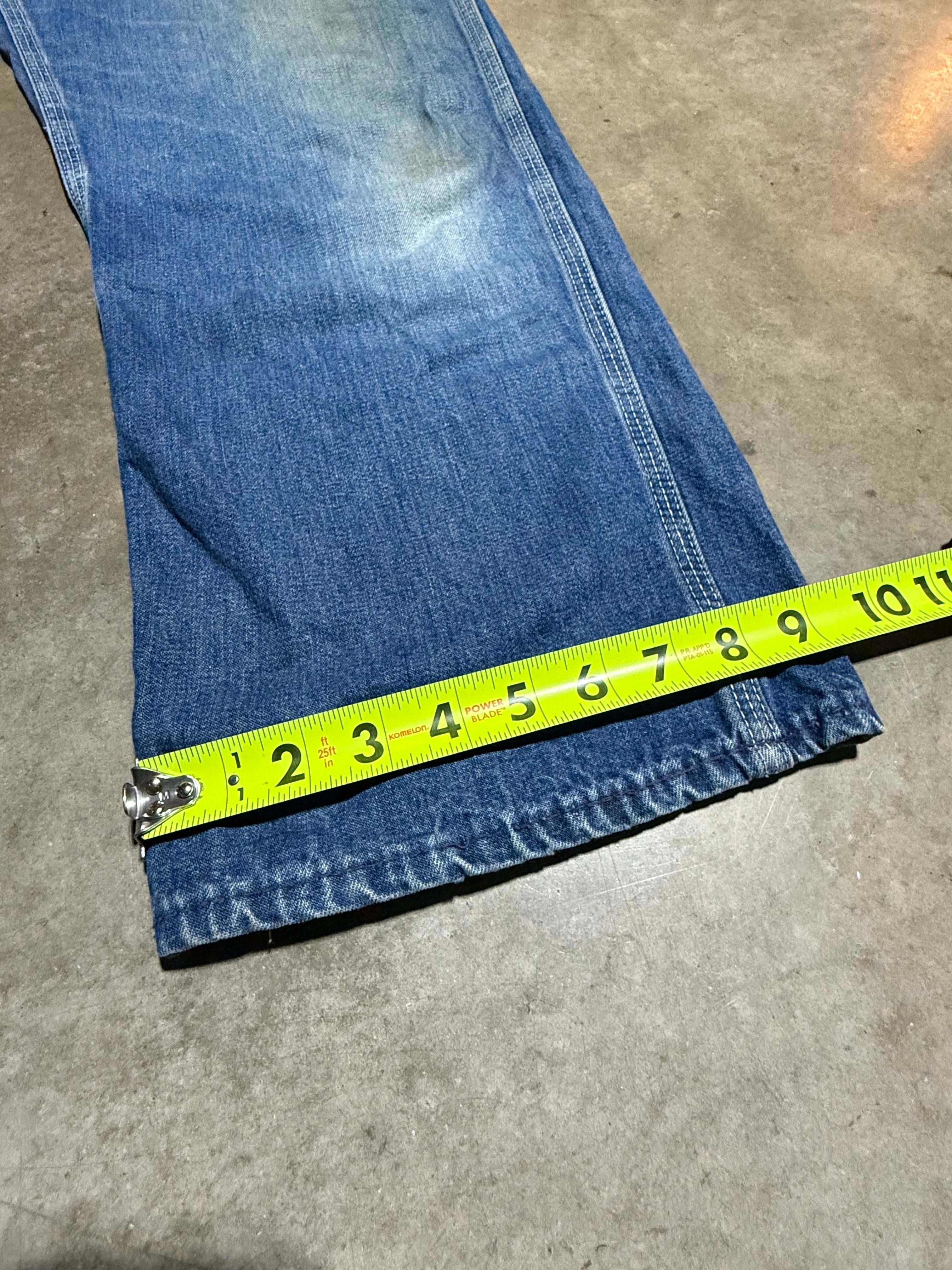 True Vintage JC Penney Big Mac Denim Overalls (32x28)