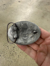 Load image into Gallery viewer, Vintage Double Flag Eagle Belt Buckle
