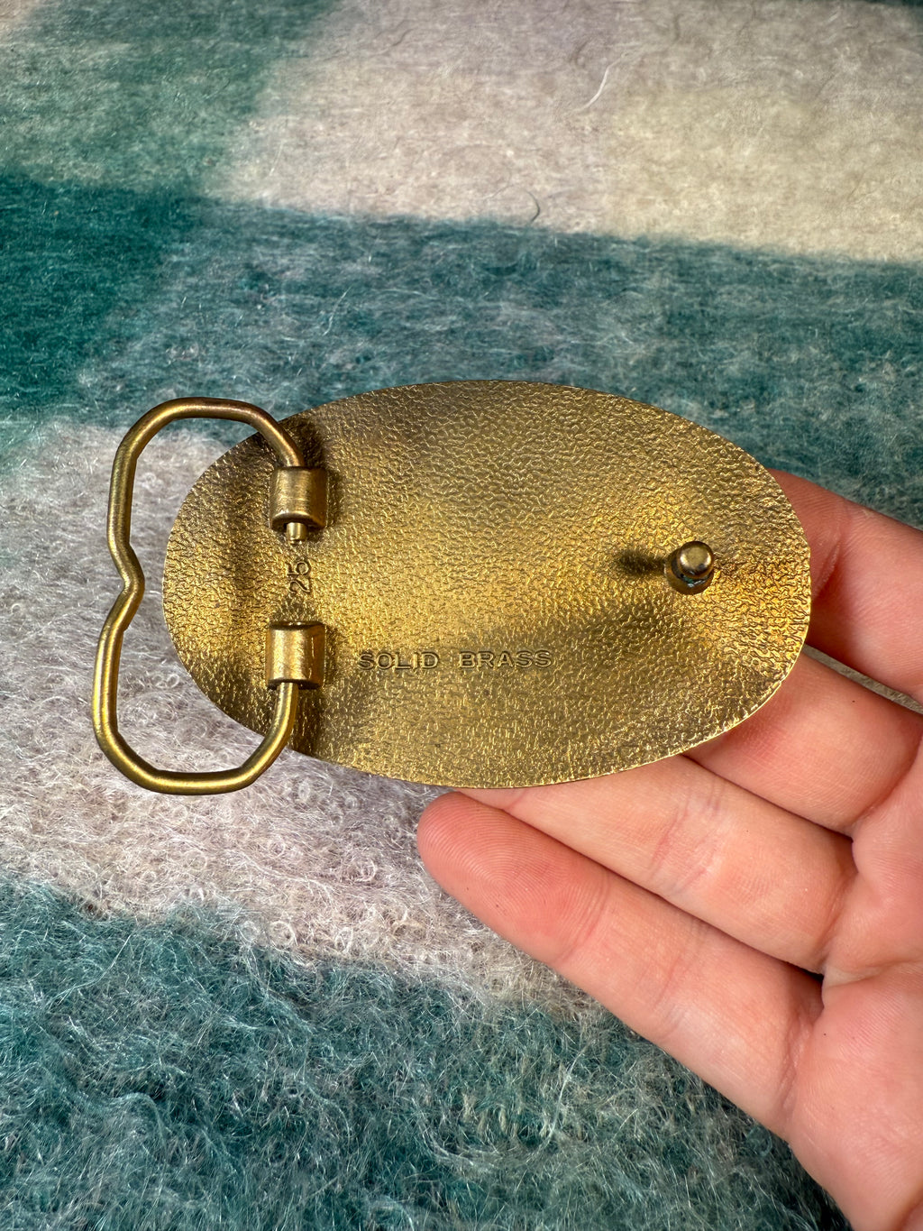 Vintage Boxing Power Belt Buckle