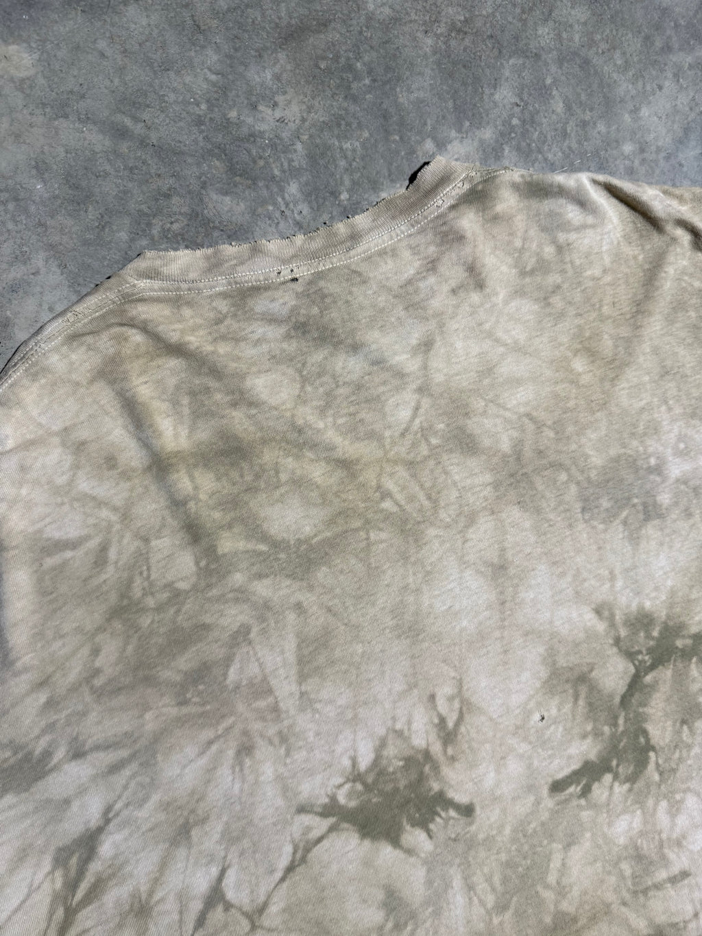 Vintage 90s Running Horse Dyed Distressed T-Shirt (2XL)