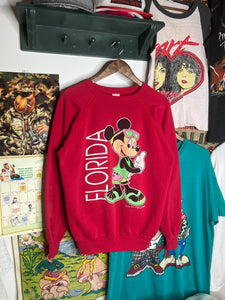 Vintage Early 90s Mickey Mouse Florida Crewneck (M)