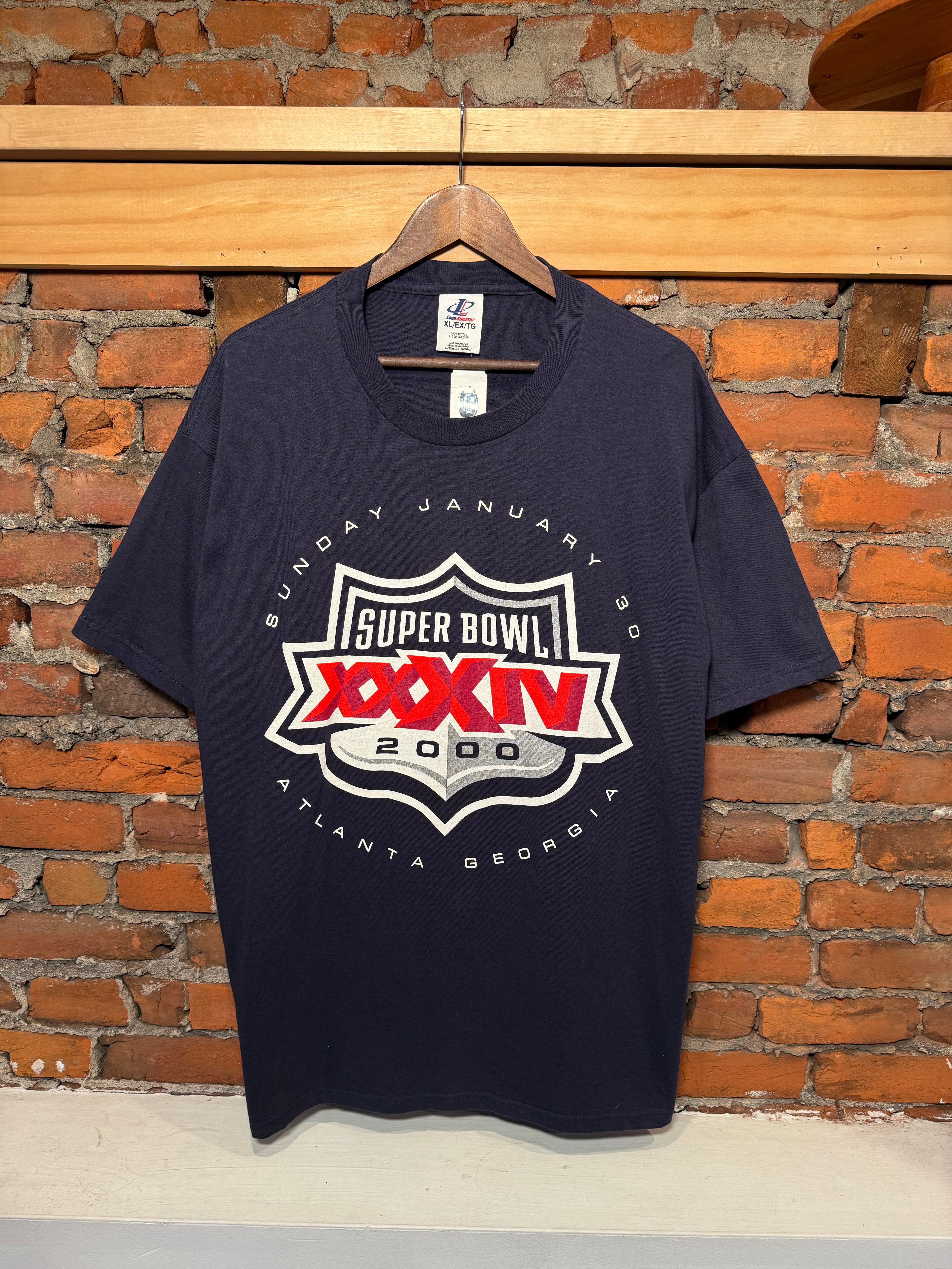 Vintage 2000 Super Bowl 34 Unworn T-Shirt (XL)
