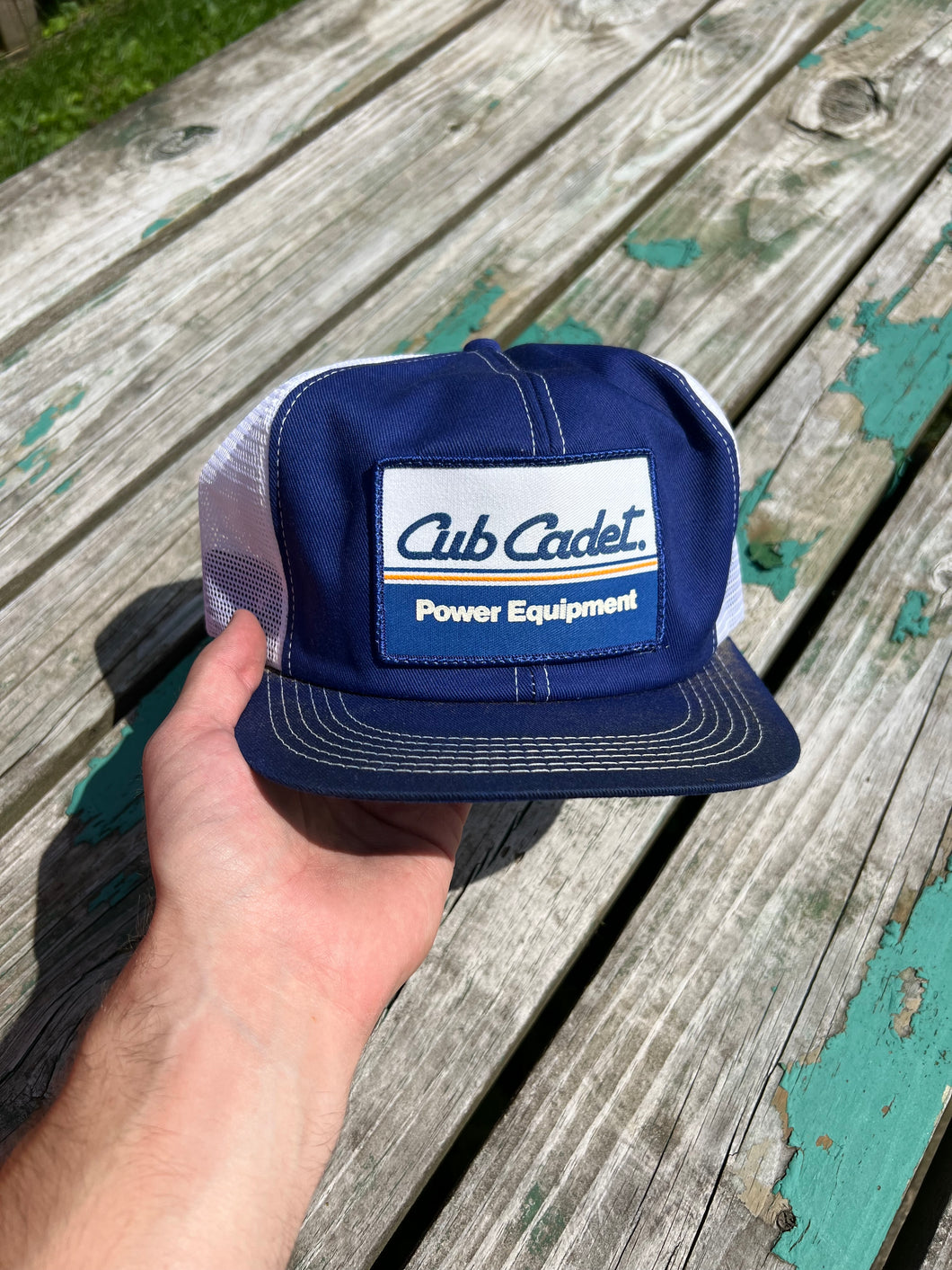 Vintage Cub Cadet Power Equipment Trucker Hat